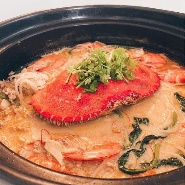dungeness crab bee hoon soup
